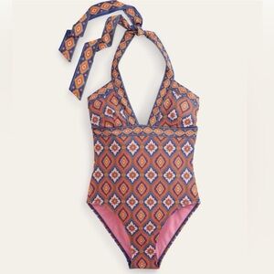 Boden Ithica Halter Swimsuit